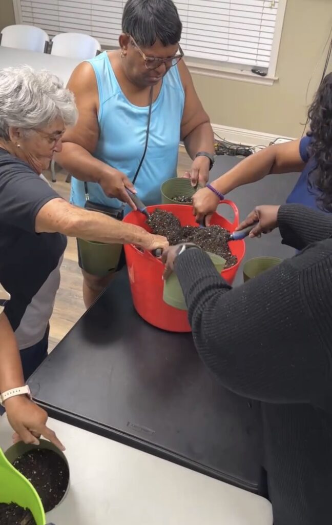 gardening with seniors